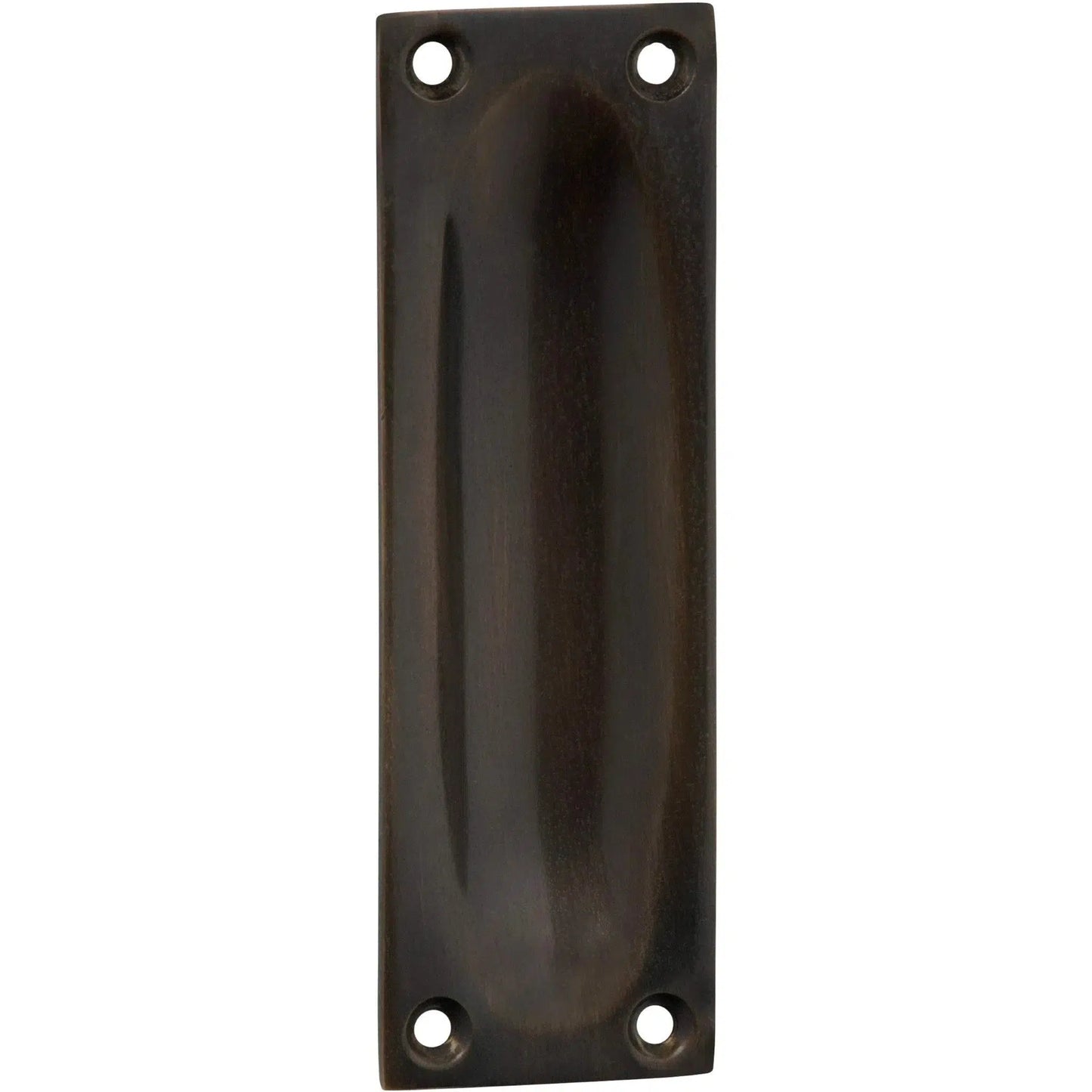 Tradco Sliding Door Pull Classic Small Antique Brass H88xW28mm