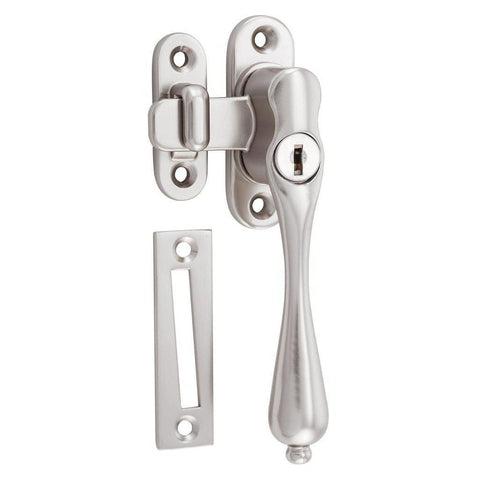 CASEMENT WINDOW FASTENERS - SATIN NICKEL