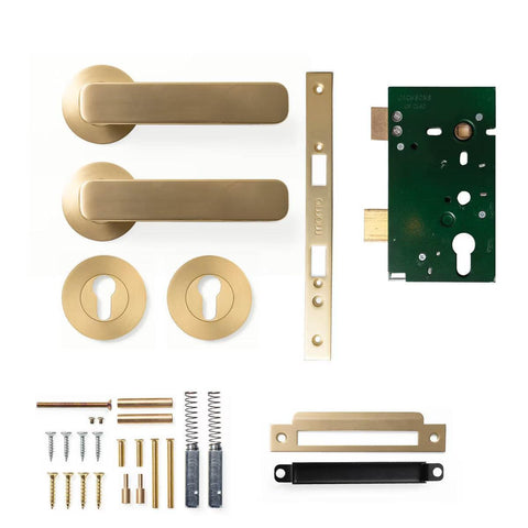 Brushed Satin Brass
