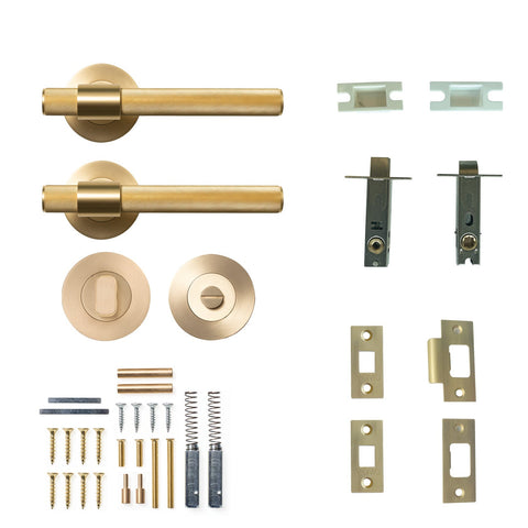 Brushed Satin Brass