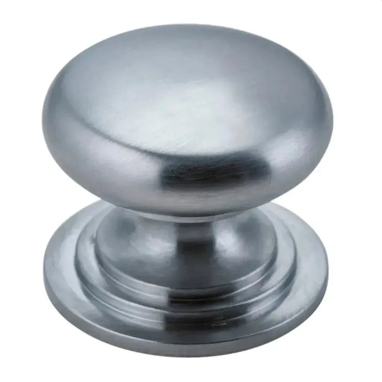 CUPBOARD KNOBS - BRUSHED CHROME