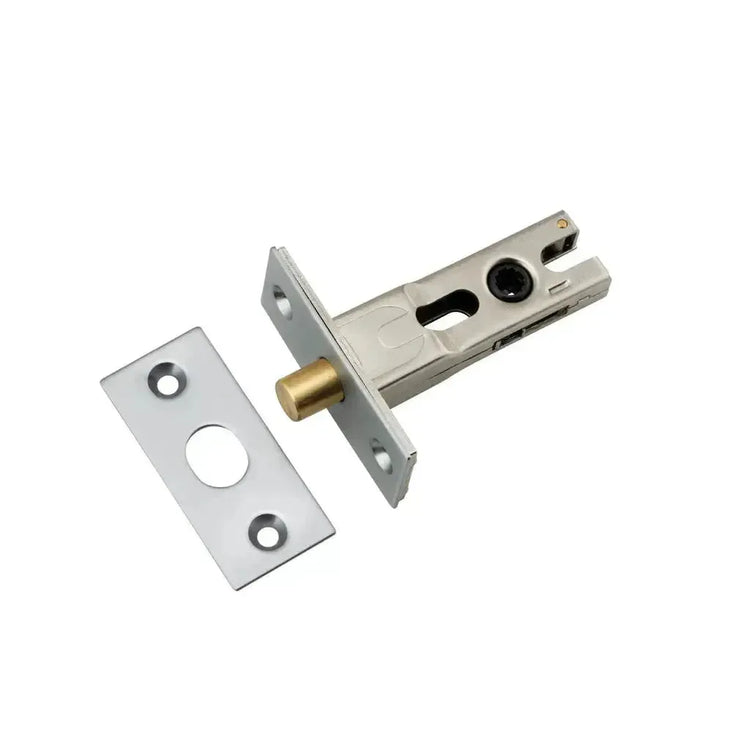 TUBE LATCHES & PRIVACY BOLTS - BRUSHED CHROME