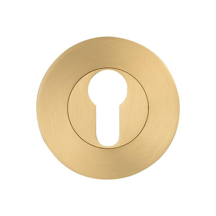 ESCUTCHEONS - BRUSHED SATIN BRASS