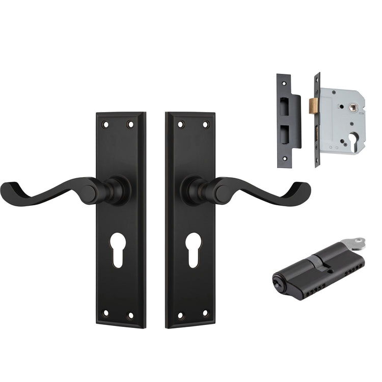 Milton Door Handle Kits - Antique Copper