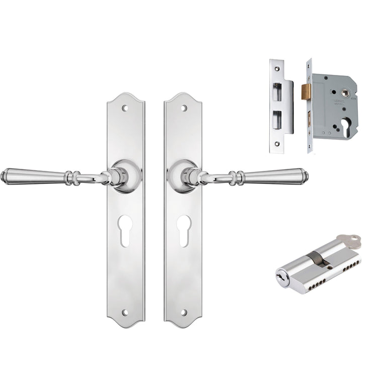 Reims Door Handle Kits - Chrome Plated