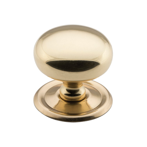 CUPBOARD KNOBS - POLISHED BRASS