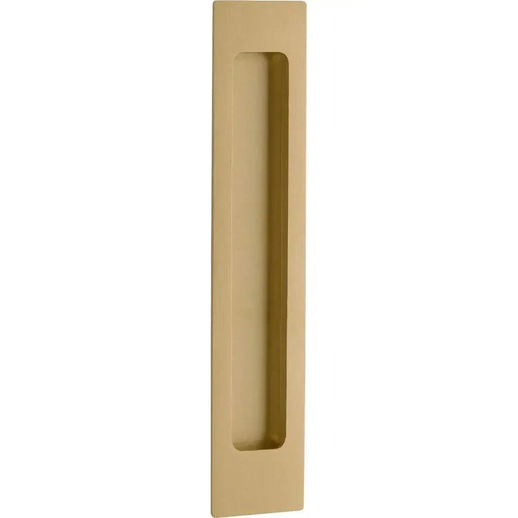 SLIDING DOOR PULLS - BRUSHED BRASS