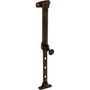 Tradco Casement Stay Telescopic Pin Antique Brass