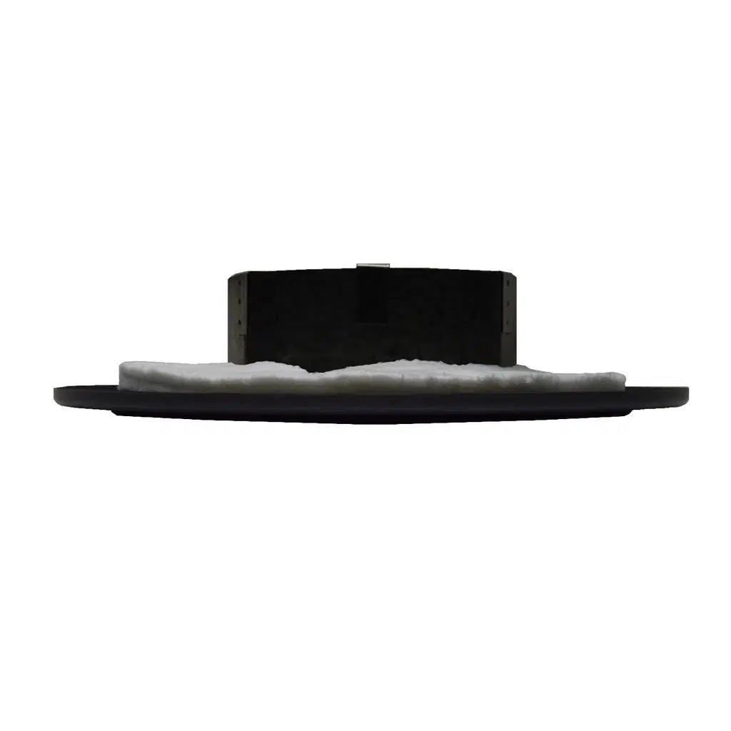 5" Fully Insulated 90 Degree Wall Penetration Black Flue Kit (Suits Freestanding Fireplaces)