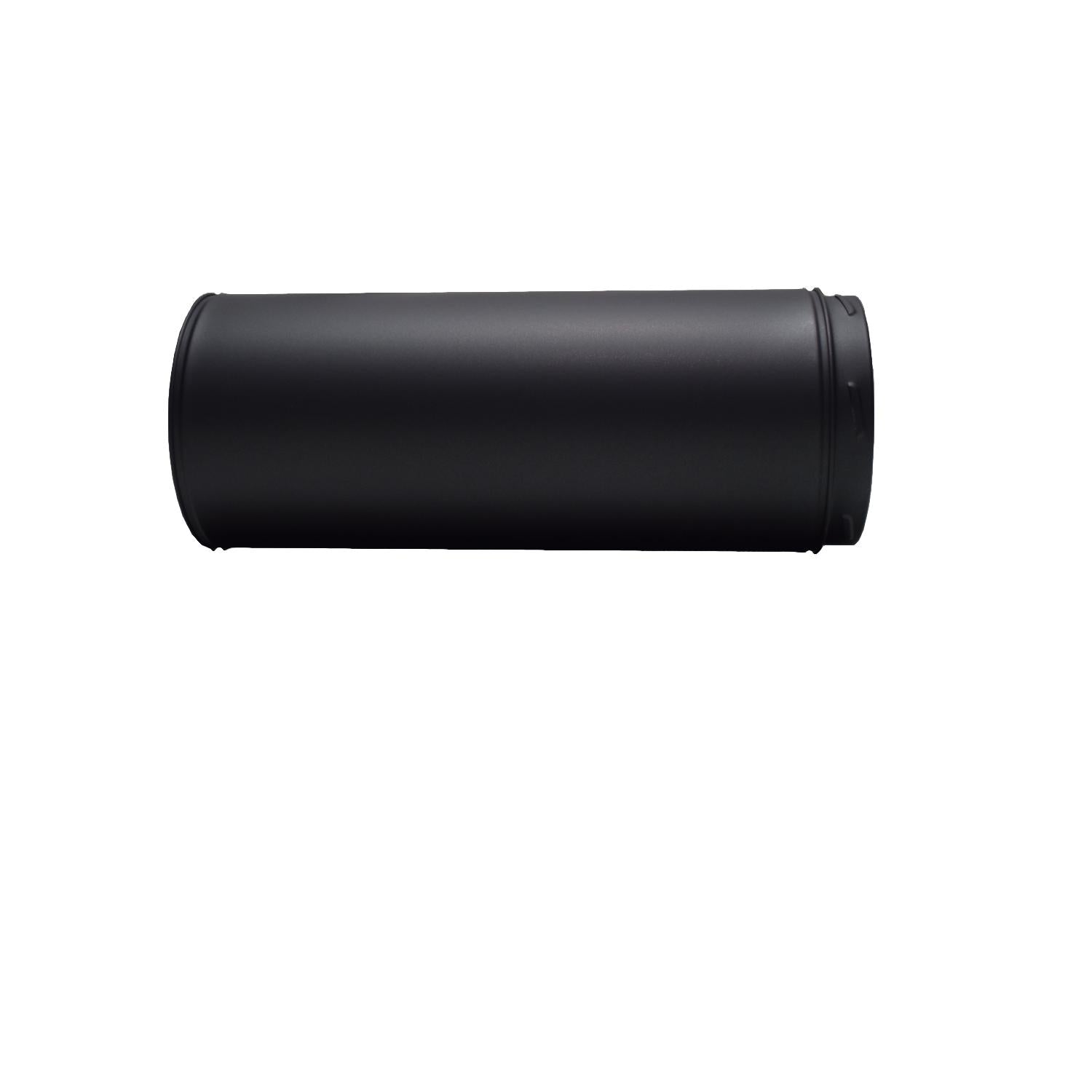 6" RSF 500mm Insulated Straight Pipe - Black