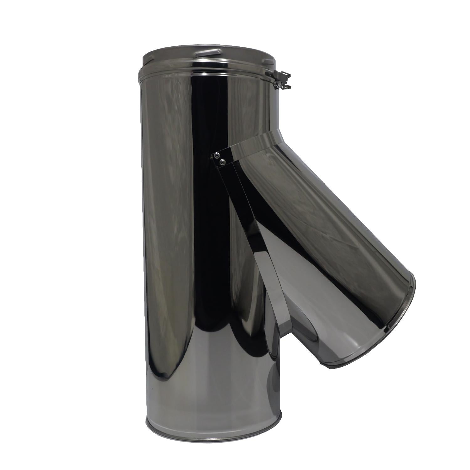 6" RSF Insulated 45 Degree Tee w Cap