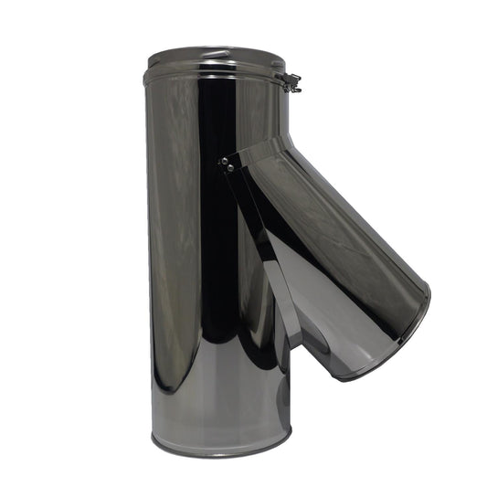6" RSF Insulated 45 Degree Tee w Cap