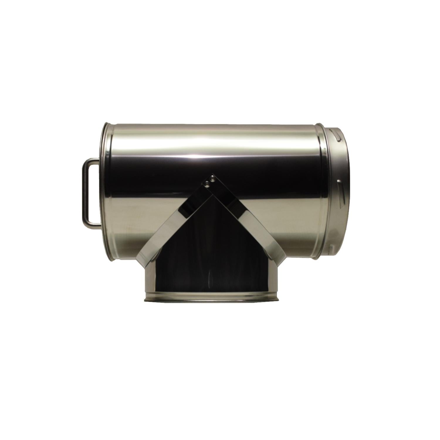 6" RSF Insulated 90 Degree Tee w Cap