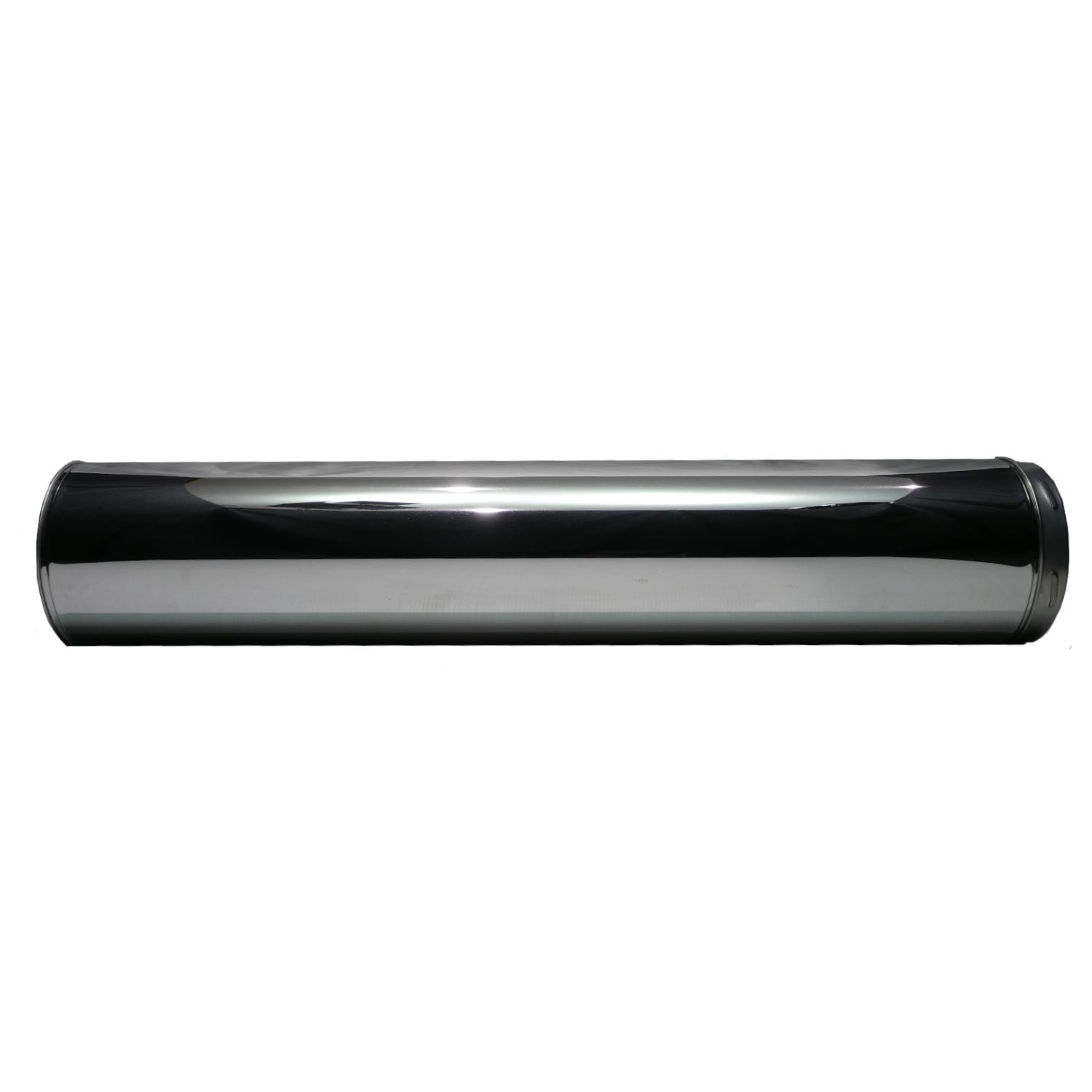 8" Fully Insulated 1000mm Straight Pipe - Mirror