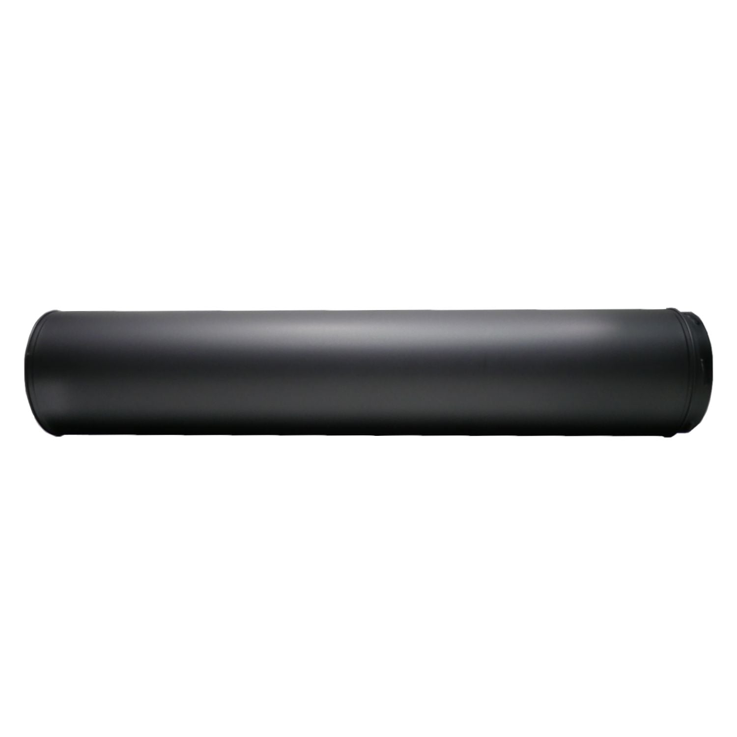 8" RSF Insulated 1000mm Straight Pipe - Black