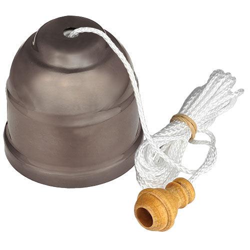 Ceiling Switch (250V 10A) White Cord & Non Relieved Bronze Cover