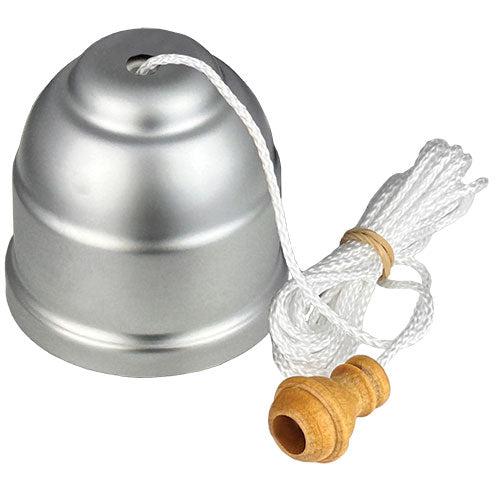 Ceiling Switch (250V 10A) White Cord & Satin Chrome Cover