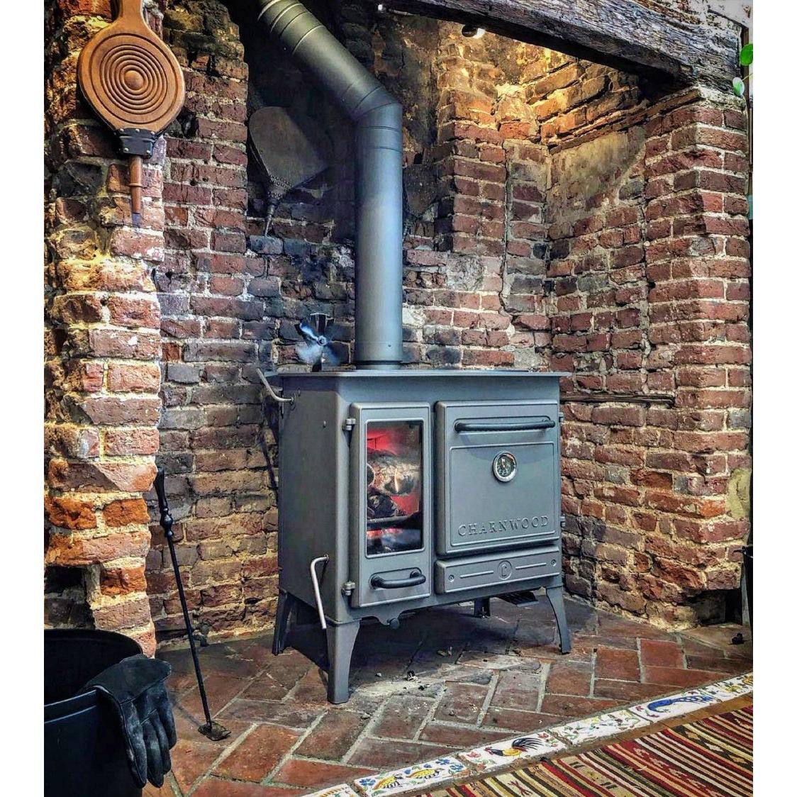 Charnwood Haven Legs Wood Stove Oven