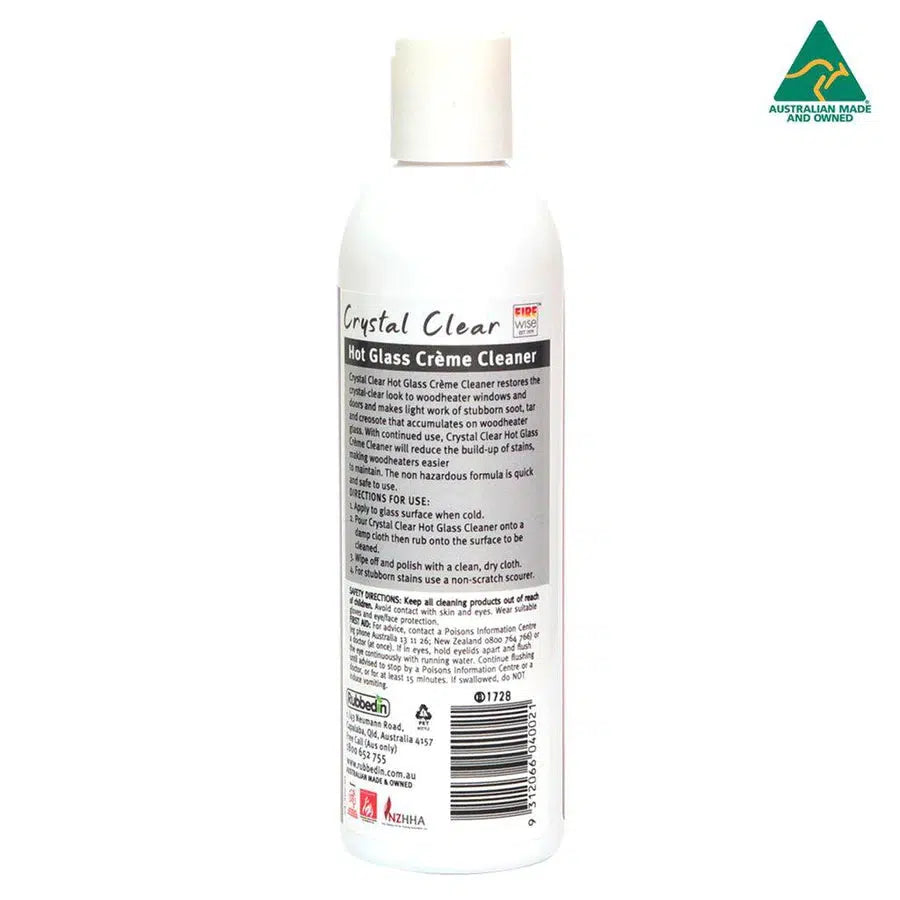 Crystal Clear Hot Glass Creme Cleaner 200ml