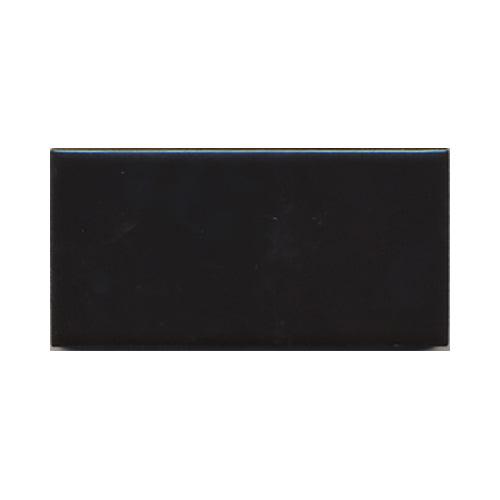 H & E Smith 152x76x9mm (6x3") Basalt Black Matt - Fireplace Tile