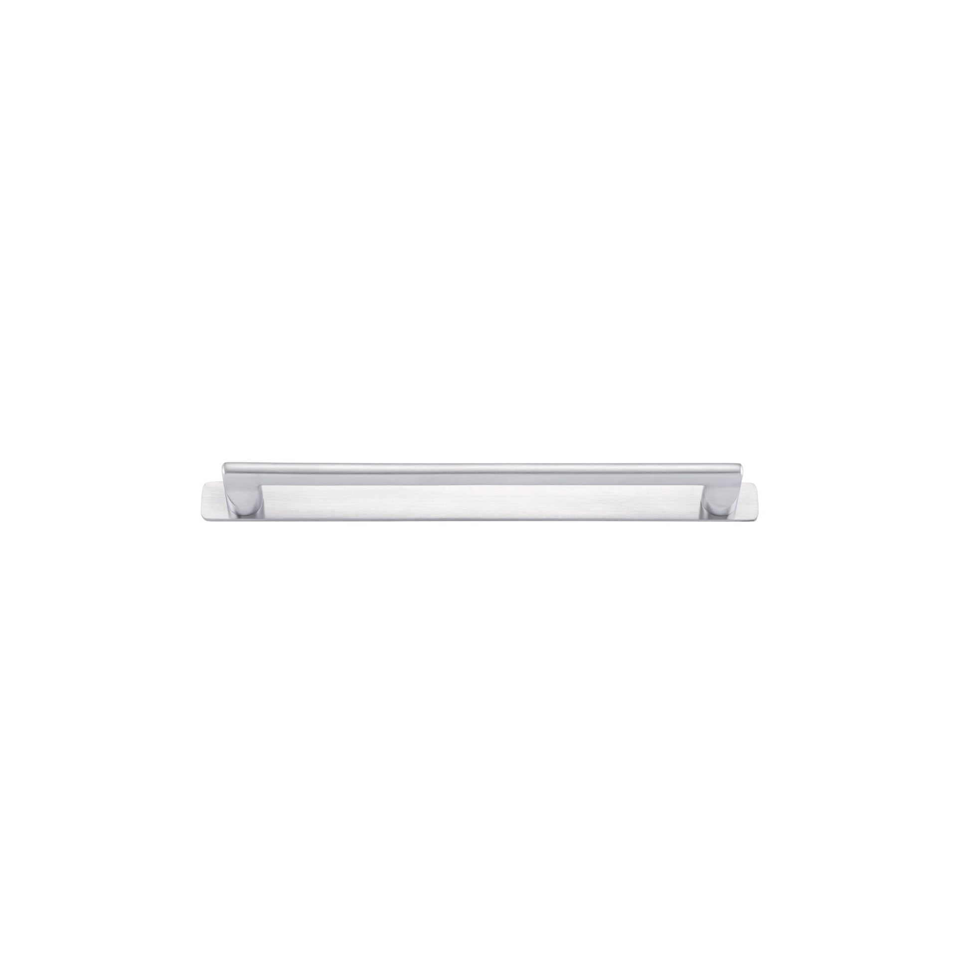 Iver Cabinet Pull Baltimore Brushed Chrome CTC256mm With Backplate