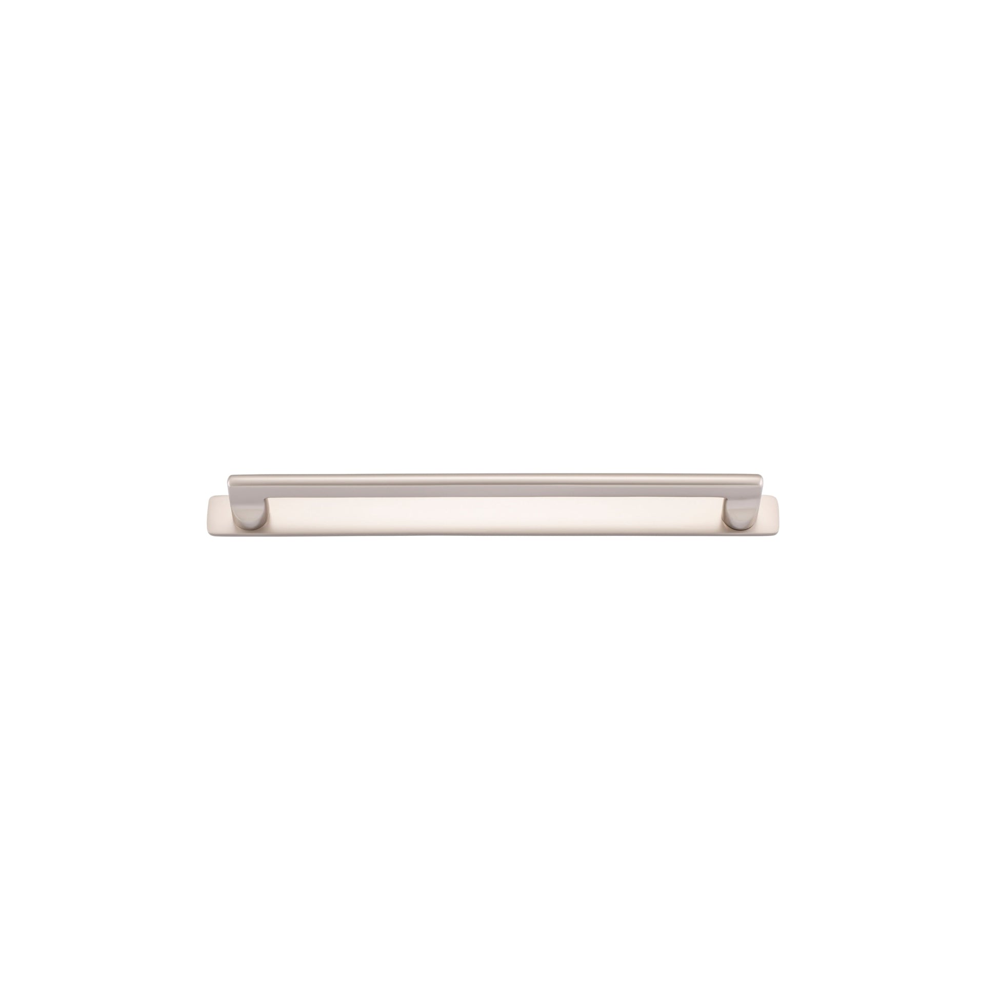 Iver Cabinet Pull Baltimore Satin Nickel CTC256mm With Backplate