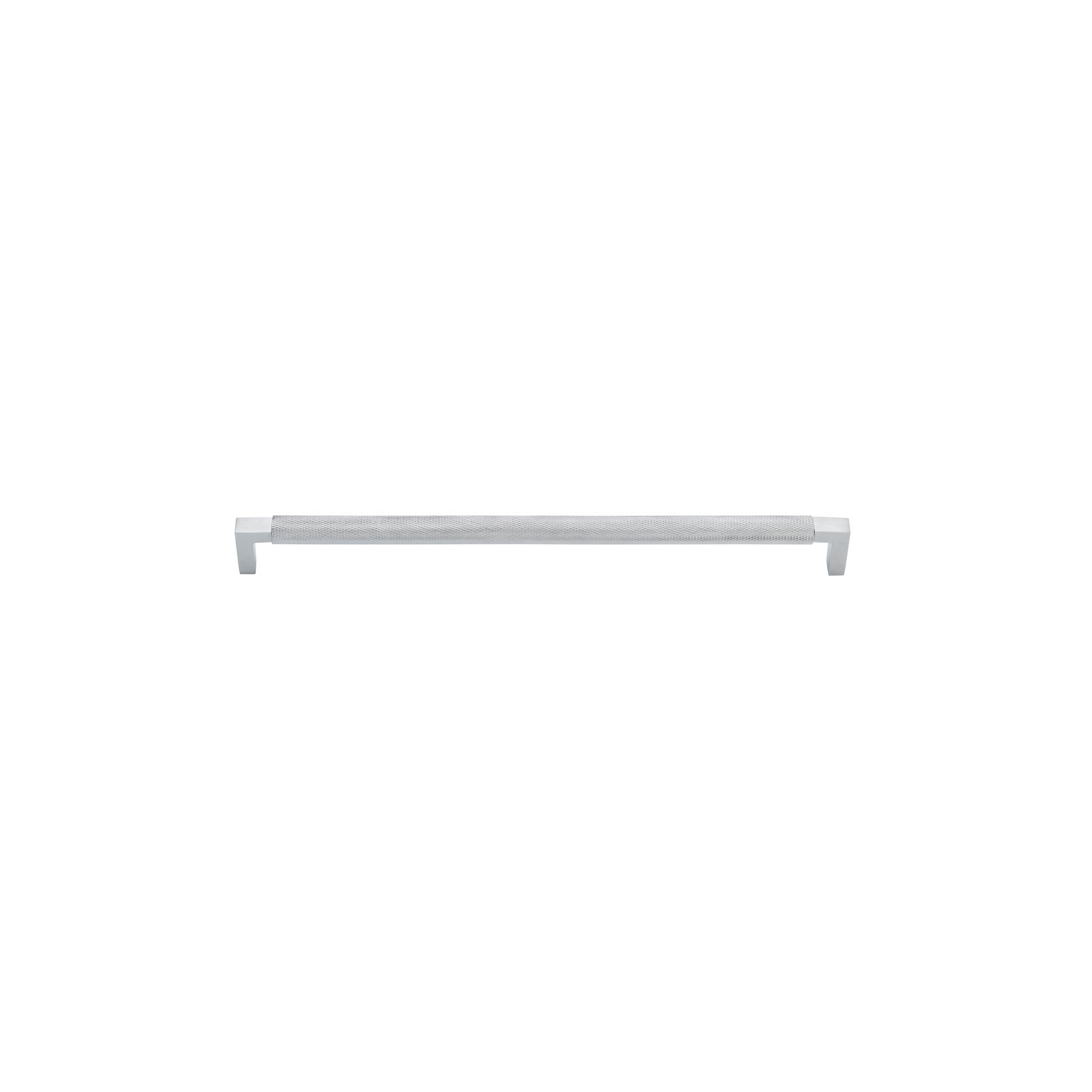 Iver Cabinet Pull Brunswick Knurled Brushed Chrome CTC320mm
