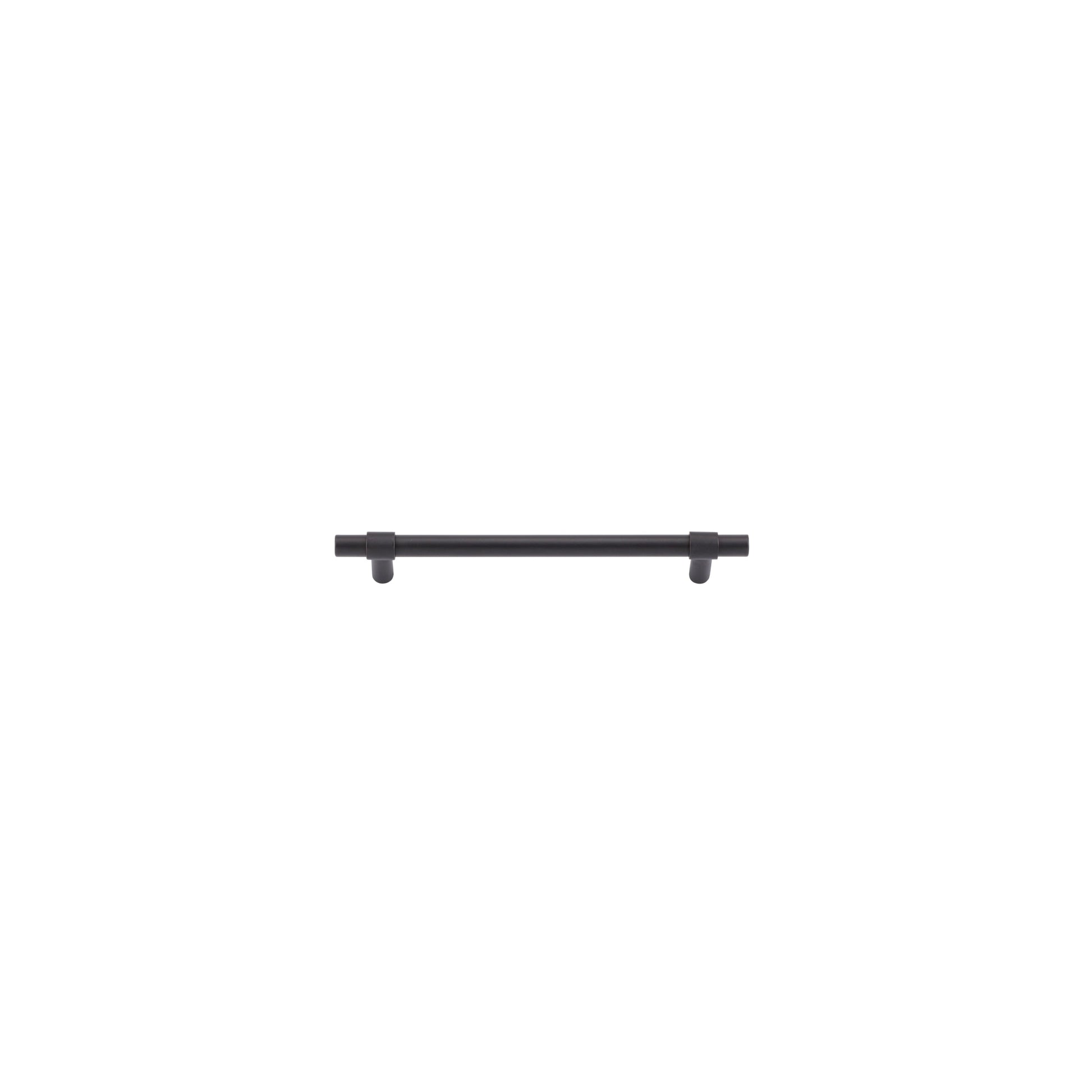 Iver Cabinet Pull Helsinki Matt Black CTC160mm