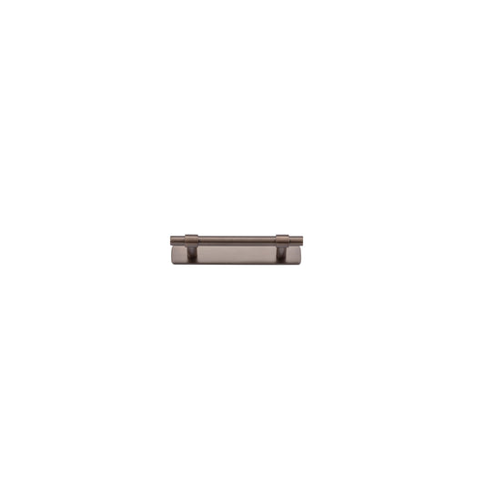 Iver Cabinet Pull Helsinki Signature Brass CTC96mm With Backplate