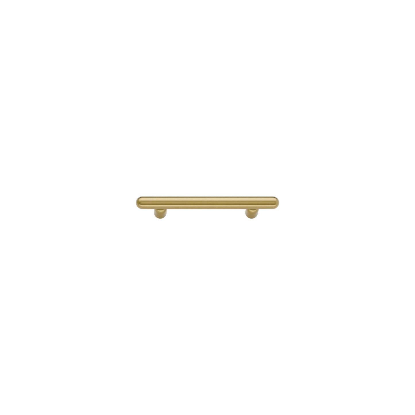 Iver Cabinet Pull Puerto Brushed Gold PVD CTC128mm