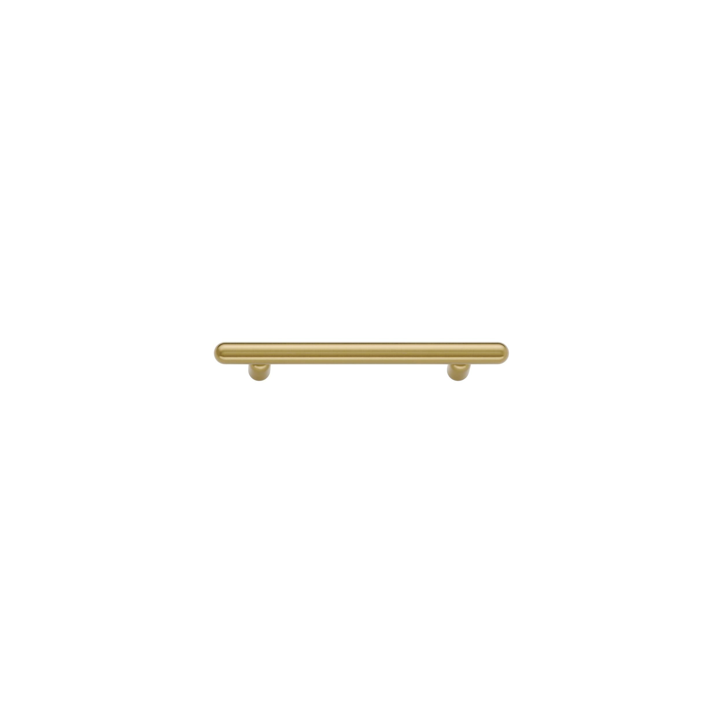 Iver Cabinet Pull Puerto Brushed Gold PVD CTC160mm
