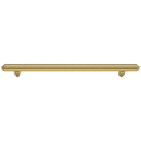 Iver Cabinet Pull Puerto Brushed Gold PVD CTC256mm
