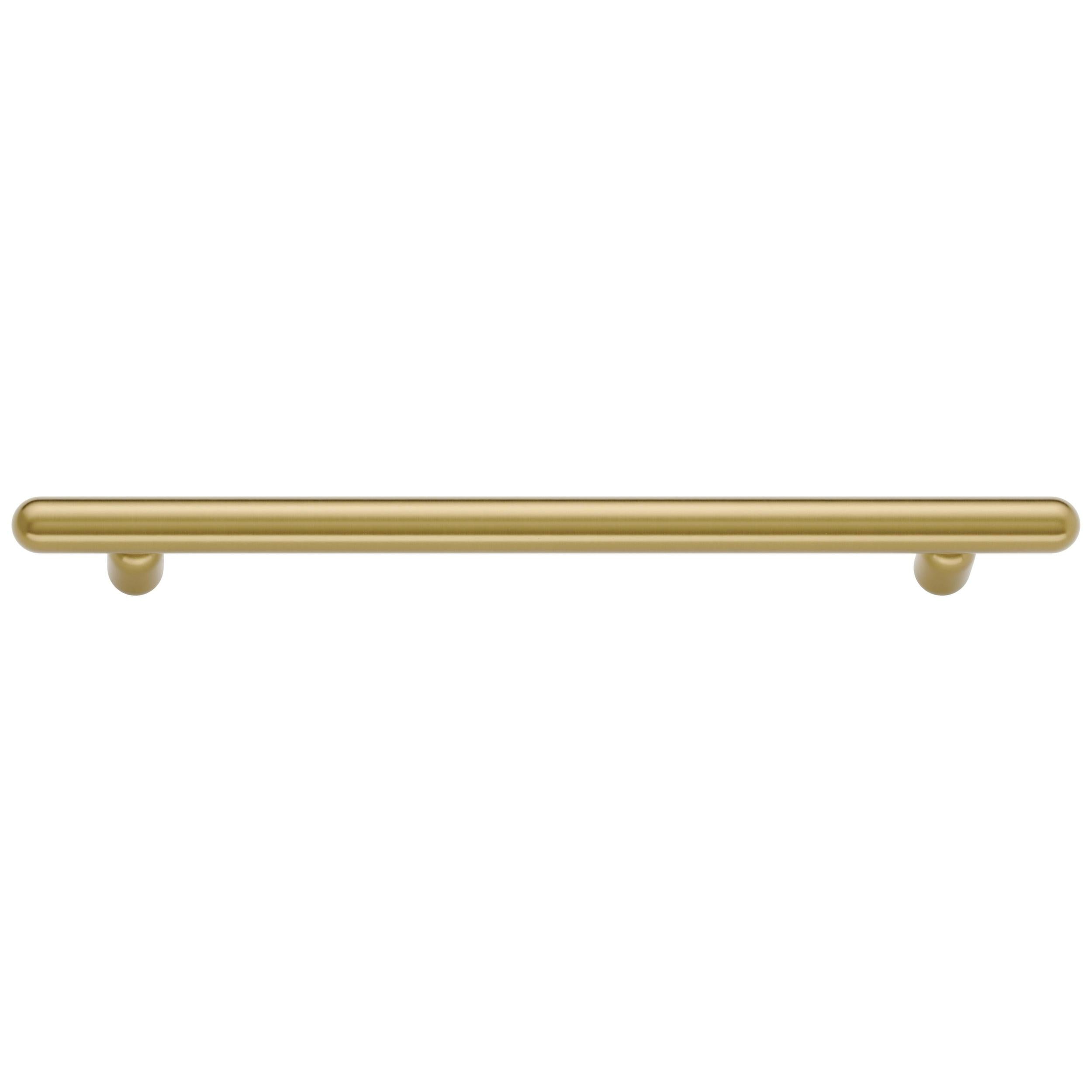 Iver Cabinet Pull Puerto Brushed Gold PVD CTC256mm