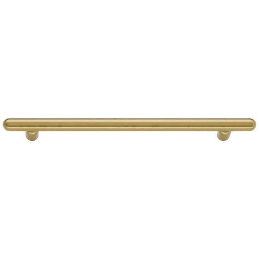 Iver Cabinet Pull Puerto Brushed Gold PVD CTC256mm