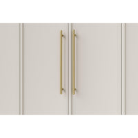 Iver Cabinet Pull Puerto Brushed Gold PVD CTC450mm