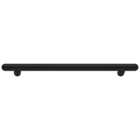 Iver Cabinet Pull Puerto Matt Black CTC256mm