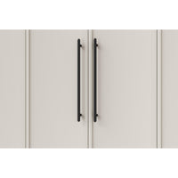 Iver Cabinet Pull Puerto Matt Black CTC450mm
