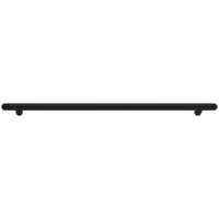 Iver Cabinet Pull Puerto Matt Black CTC450mm