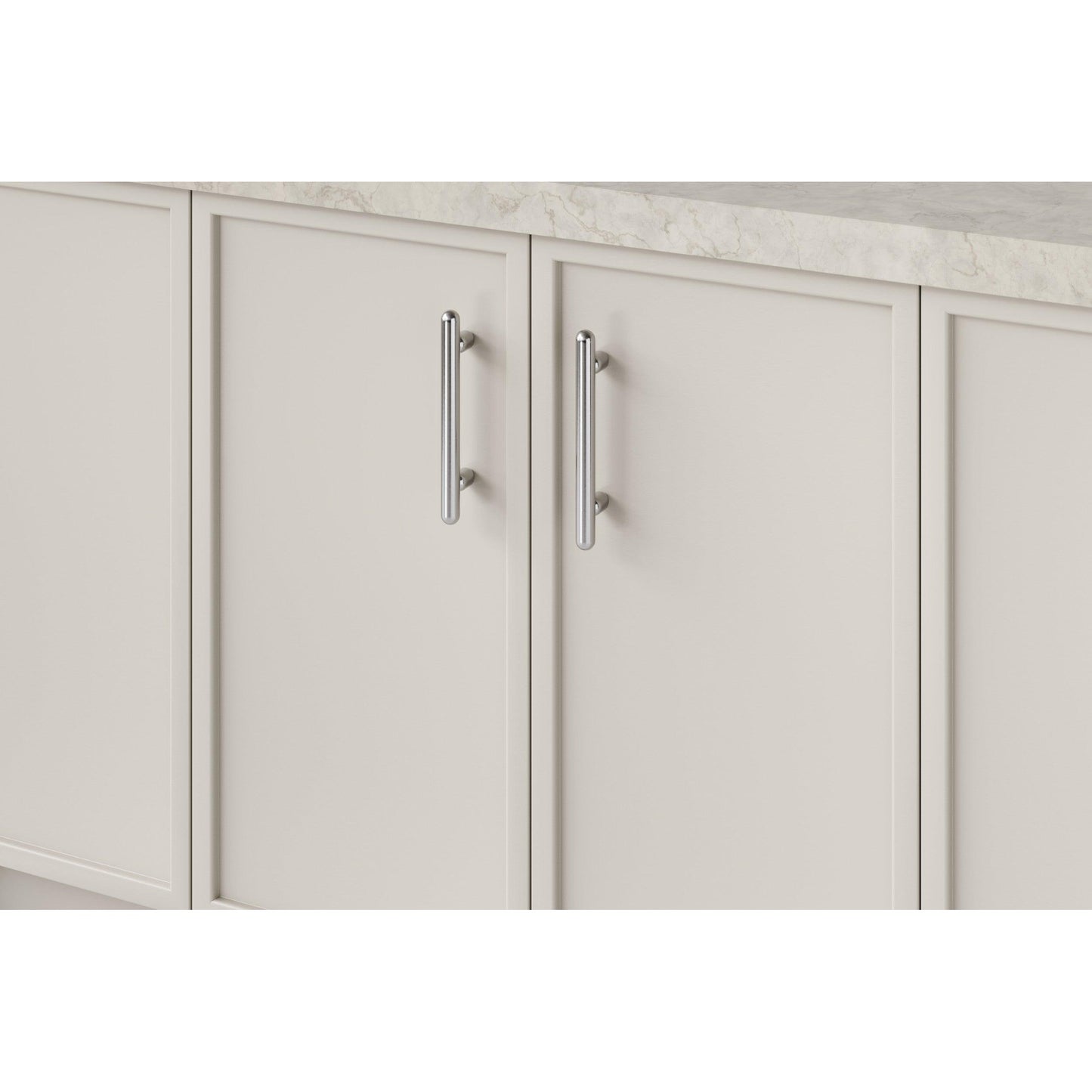 Iver Cabinet Pull Puerto Polished Chrome CTC128mm