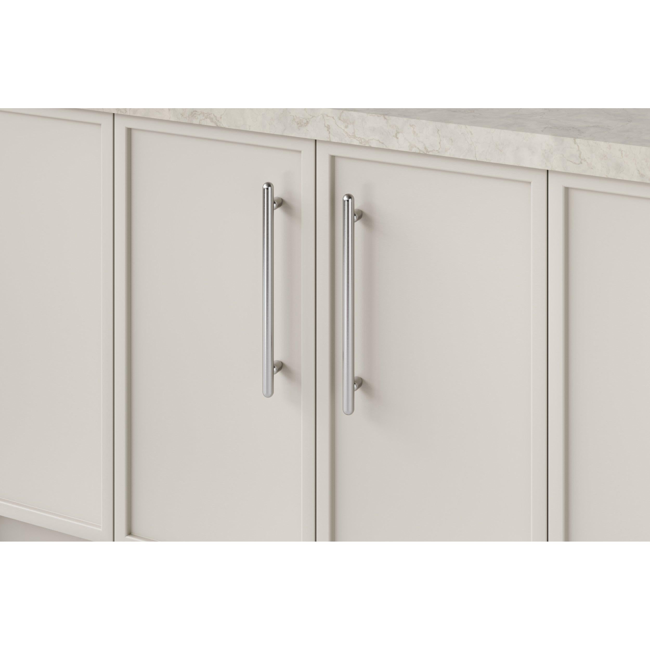 Iver Cabinet Pull Puerto Polished Chrome CTC256mm
