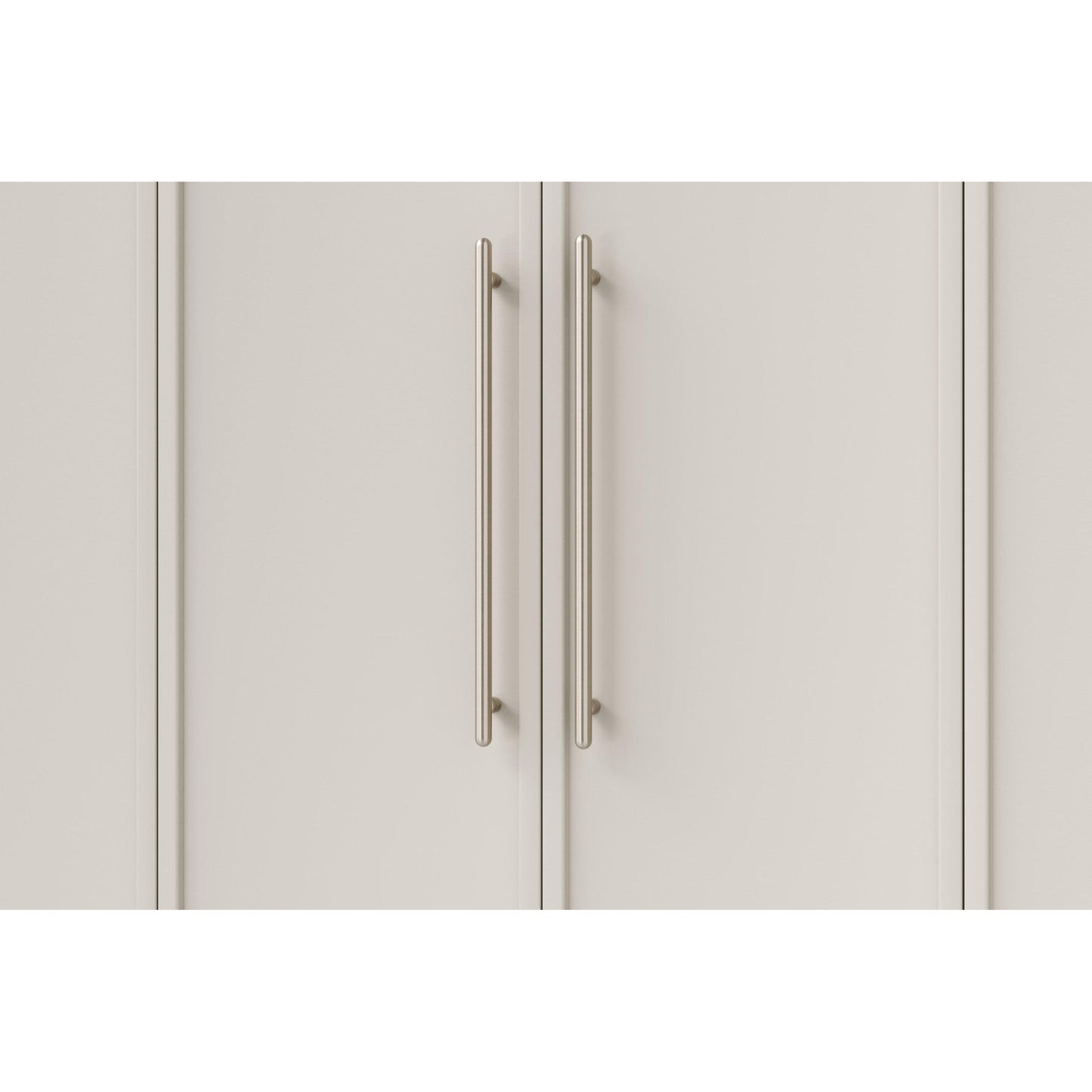 Iver Cabinet Pull Puerto Satin Nickel CTC450mm