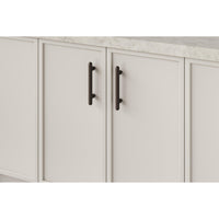 Iver Cabinet Pull Puerto Signature Brass CTC128mm