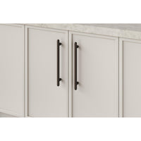 Iver Cabinet Pull Puerto Signature Brass CTC256mm