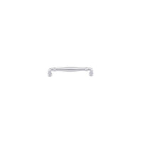 Iver Cabinet Pull Sarlat Brushed Chrome CTC160mm
