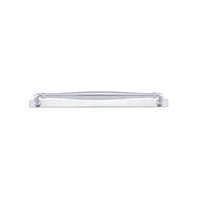 Iver Cabinet Pull Sarlat Brushed Chrome CTC320mm With Backplate