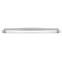 Iver Cabinet Pull Sarlat Brushed Chrome CTC450mm With Backplate
