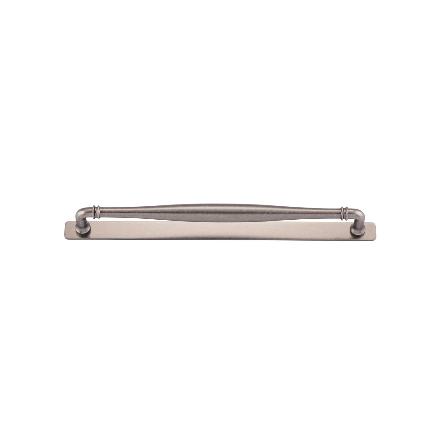 Iver Cabinet Pull Sarlat Distressed Nickel CTC320mm With Backplate