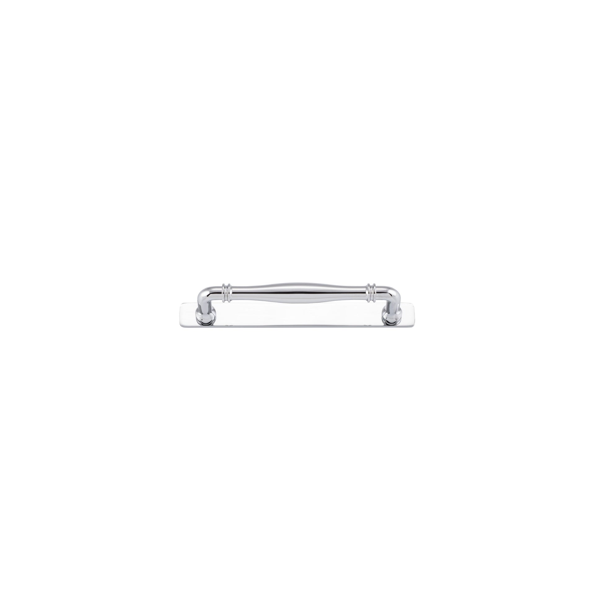 Iver Cabinet Pull Sarlat Polished Chrome CTC160mm With Backplate