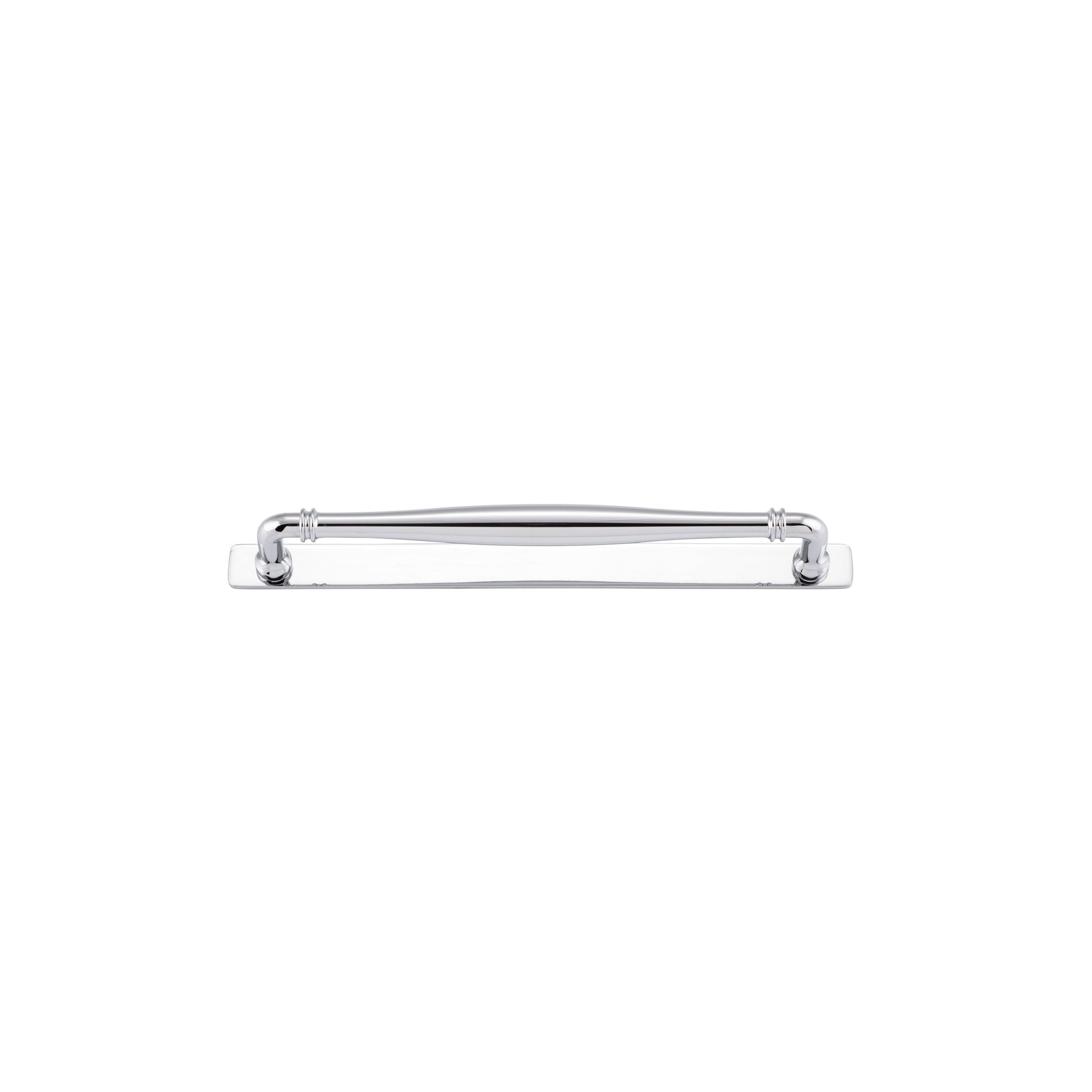 Iver Cabinet Pull Sarlat Polished Chrome CTC256mm With Backplate