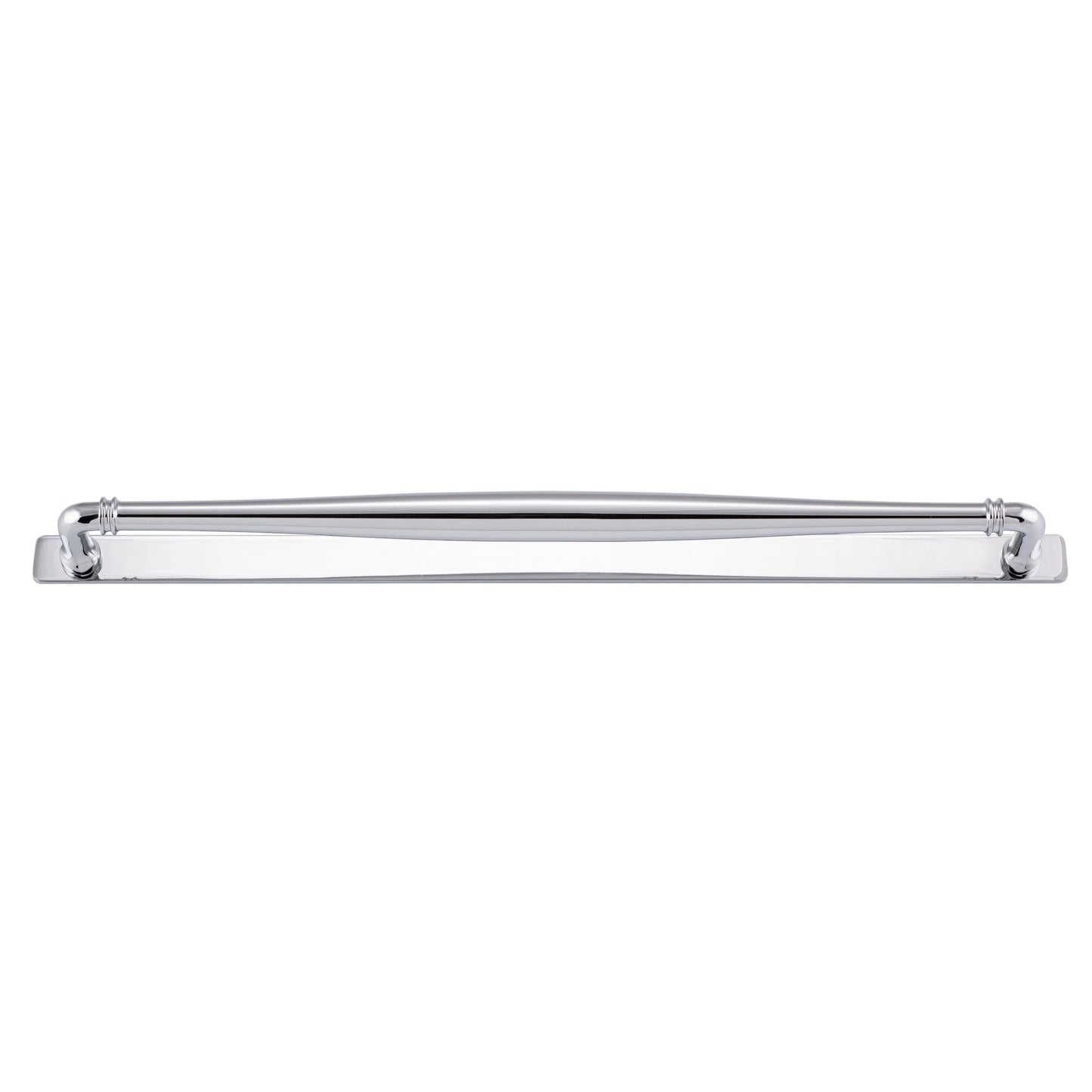 Iver Cabinet Pull Sarlat Polished Chrome CTC450mm With Backplate
